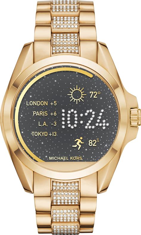 michael kors smartwatch bradshaw update|michael kors smartwatch watch faces.